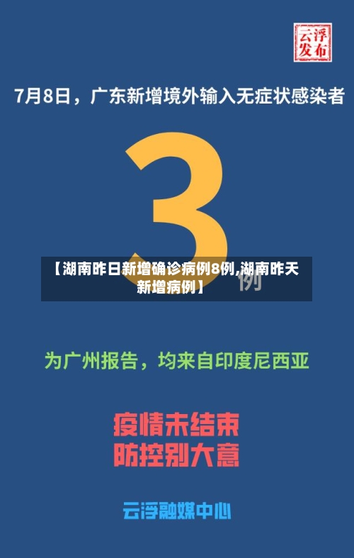 【湖南昨日新增确诊病例8例,湖南昨天新增病例】