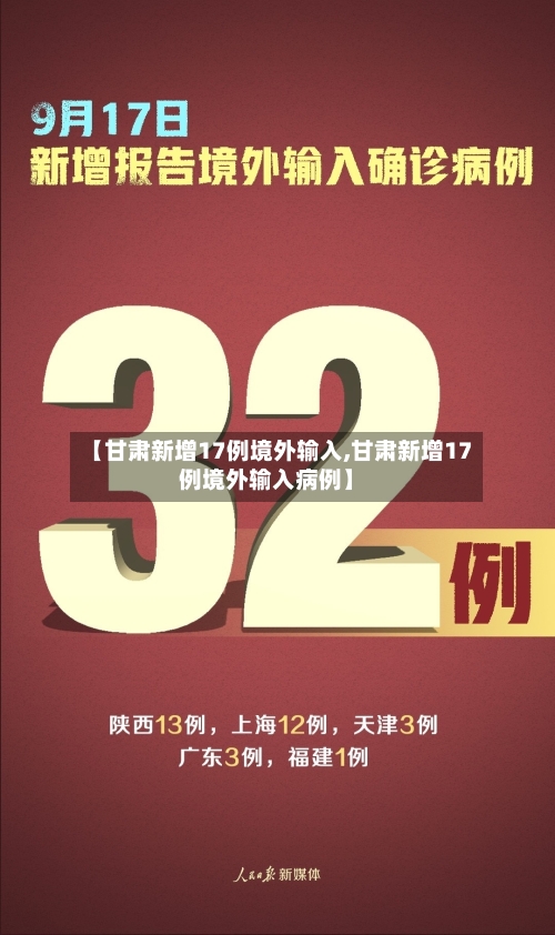 【甘肃新增17例境外输入,甘肃新增17例境外输入病例】