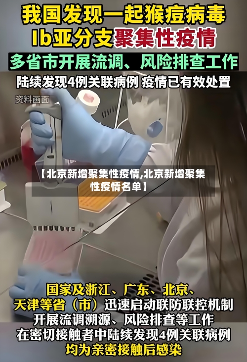 【北京新增聚集性疫情,北京新增聚集性疫情名单】