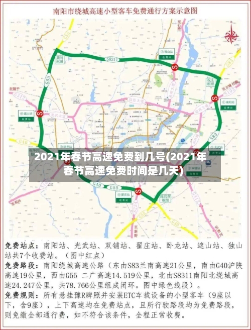 2021年春节高速免费到几号(2021年春节高速免费时间是几天)-第3张图片