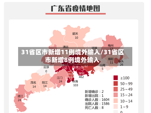 31省区市新增11例境外输入/31省区市新增8例境外输入