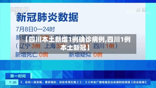 【四川本土新增1例确诊病例,四川1例本土新冠】-第3张图片