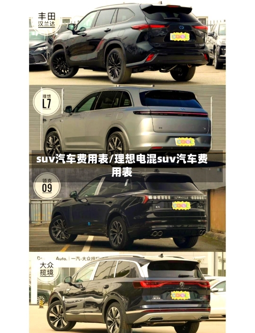 suv汽车费用表/理想电混suv汽车费用表