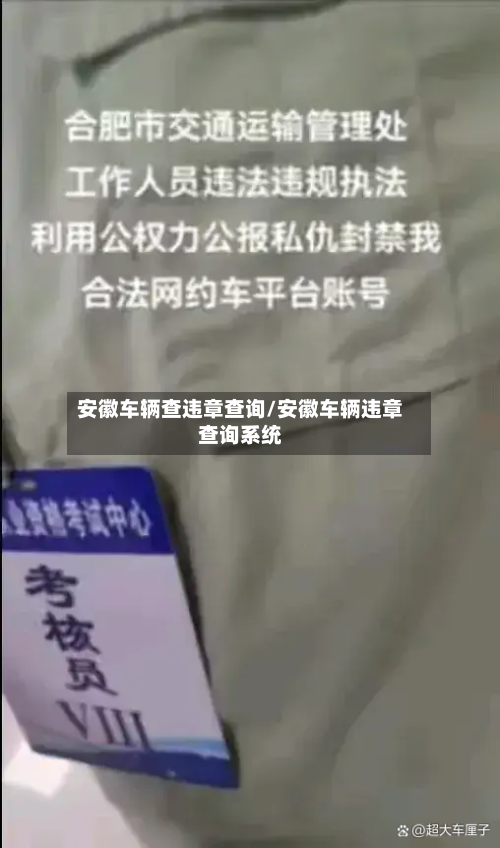 安徽车辆查违章查询/安徽车辆违章查询系统-第2张图片
