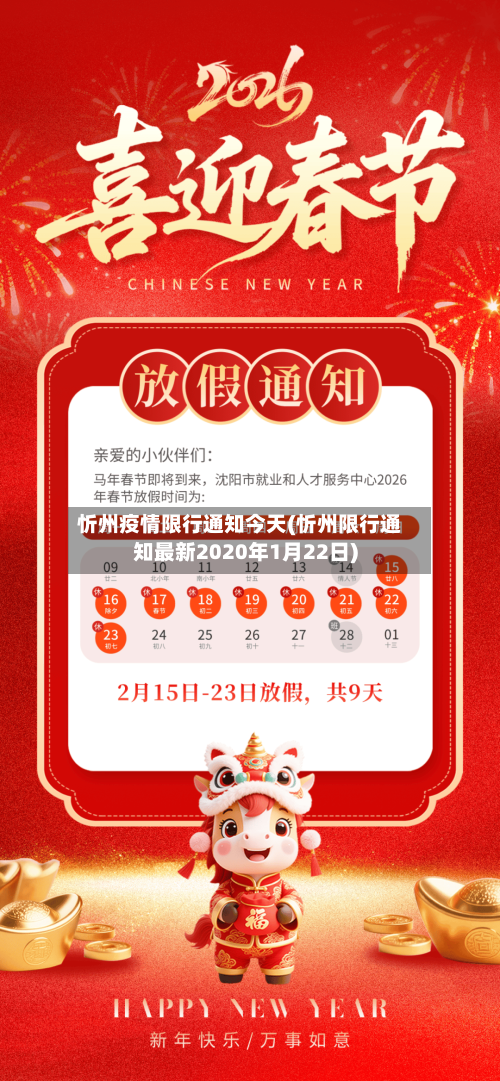 忻州疫情限行通知今天(忻州限行通知最新2020年1月22日)